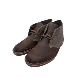 Size 9 - Men’s Clarks Collection Bootie Shoes Brown